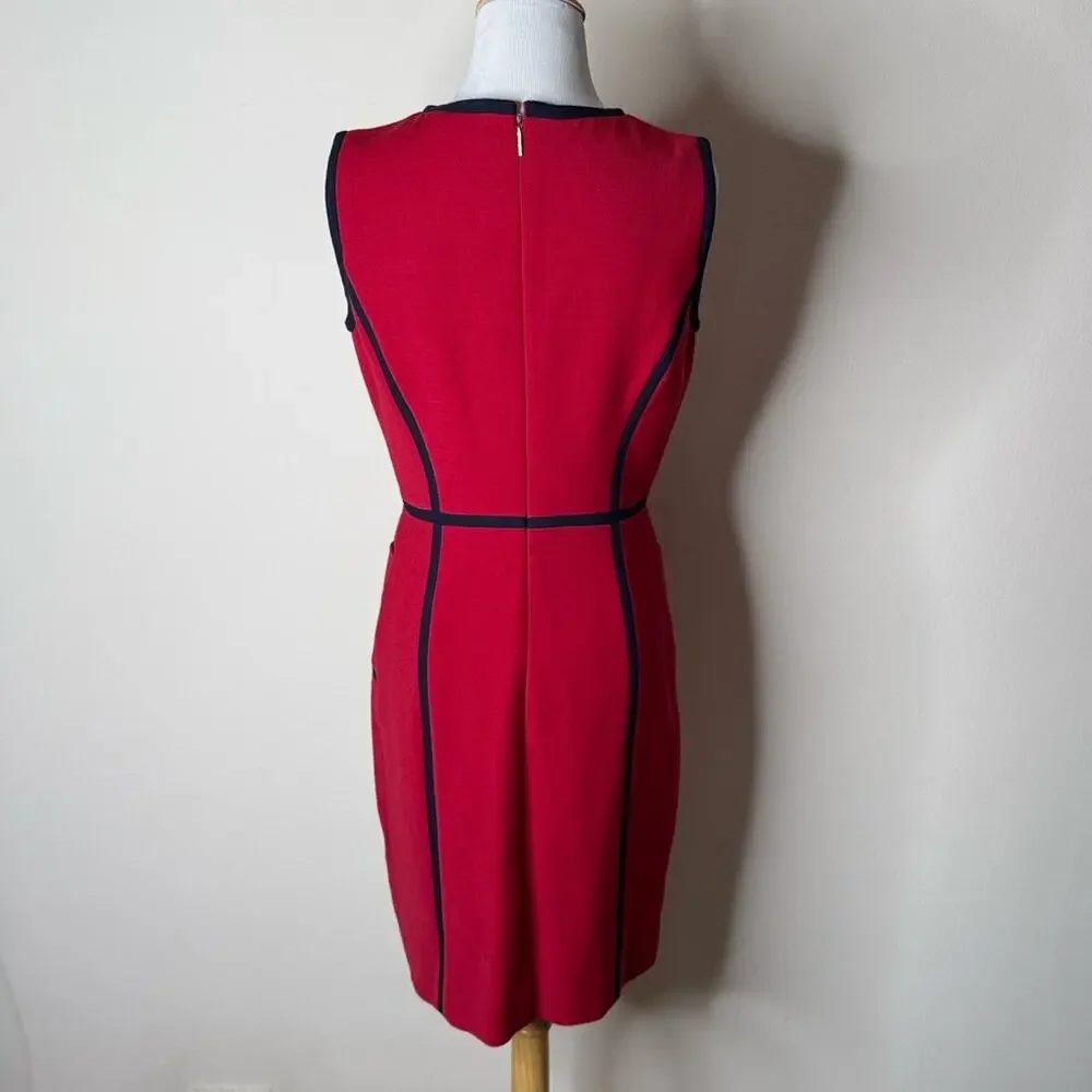 Tory Burch red navy
